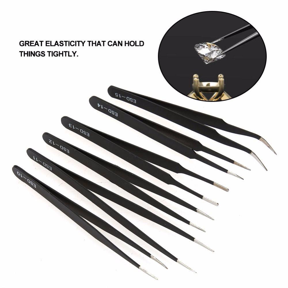 Set 9 Nhíp Kim Loại Chống Tĩnh Điện TAYLOR1