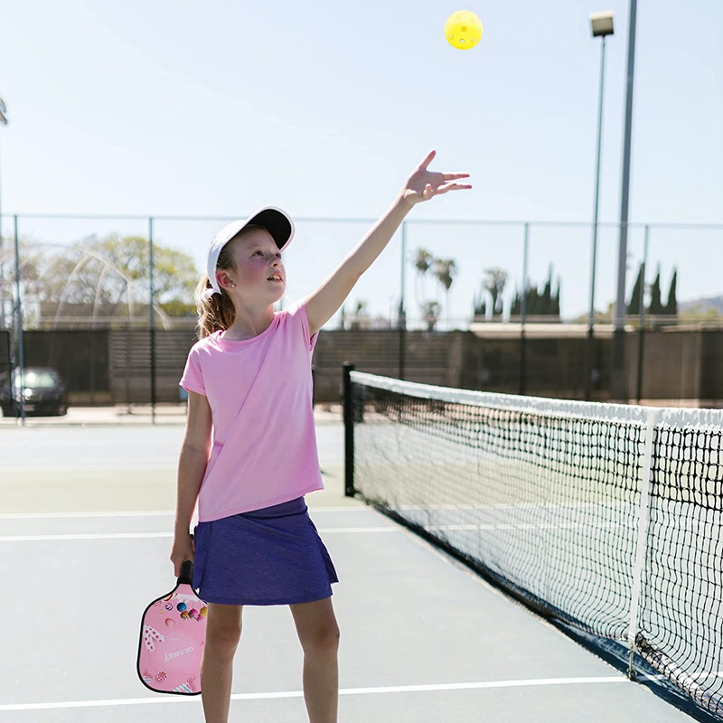 Mái Chèo 12 Quả Bóng Họa Tiết Tổ Ong Siêu Nhẹ Chuyên Dụng Cho Bé