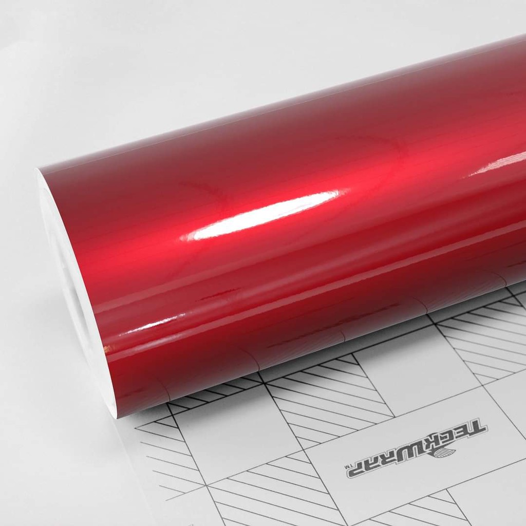 Decal đỏ bóng cao cấp TECKWRAP GAL01S True Blood gloss aluminum