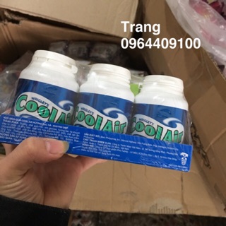 Vỉ 6 lọ kẹo cao su cool air
