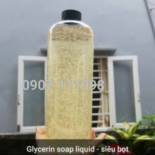 Dung dịch xà phòng glycerin cô đặc