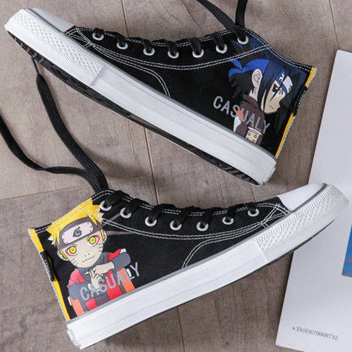 One Piece Breathable Trend Anime All-match Anime Graffiti giày nam | BigBuy360 - bigbuy360.vn