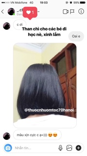 Thuốc nhuộm tóc THAN CHÌ