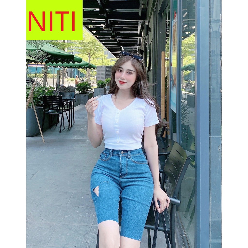 [ LAI TÂY ] QUẦN JEAN NGỐ LỬNG NỮ RÁCH L NGƯỢC ĐÙI PHẢI CHẤT BÒ GIÃN THOẢI MÁI LAI TUA CAO CẤP NITI SIÊU TÔN DÁNG