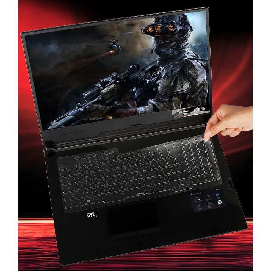 [Special Gaming] Miếng Phủ Bảo Vệ Bàn Phím Asus ROG Strix G G731GV G731GU G731GW G731,.. 17.3  Nhựa TPU Cao Cấp