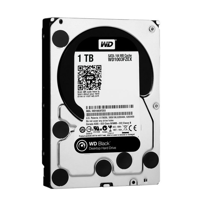 Ổ cứng HDD Western Black 1Tb SATA3 7200rpm