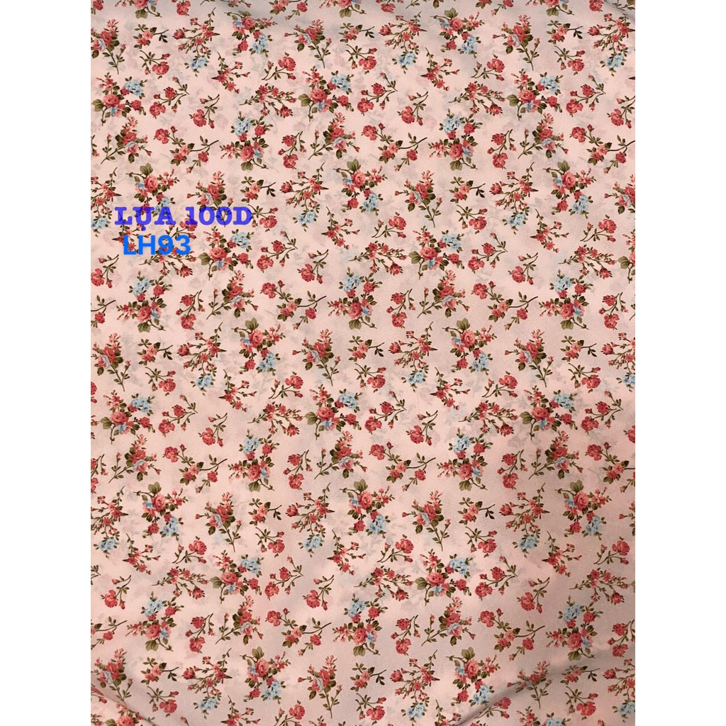 VẢI LỤA  HOA NHÍ - DÒNG VẢI THÔNG DỤNG - 1 MÉT X 1M5