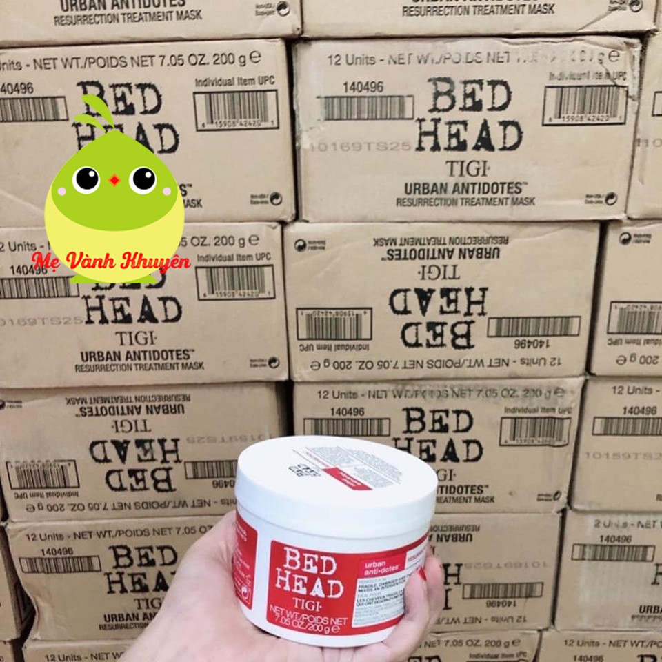 Hũ ủ hấp tóc Tigi Bed Head cấp độ 3, UK (200g)