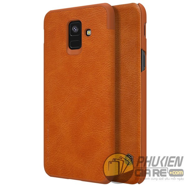 Bao da Galaxy A6 - A6 plus 2018 chính hãng Nillkin QIN Leather | BigBuy360 - bigbuy360.vn