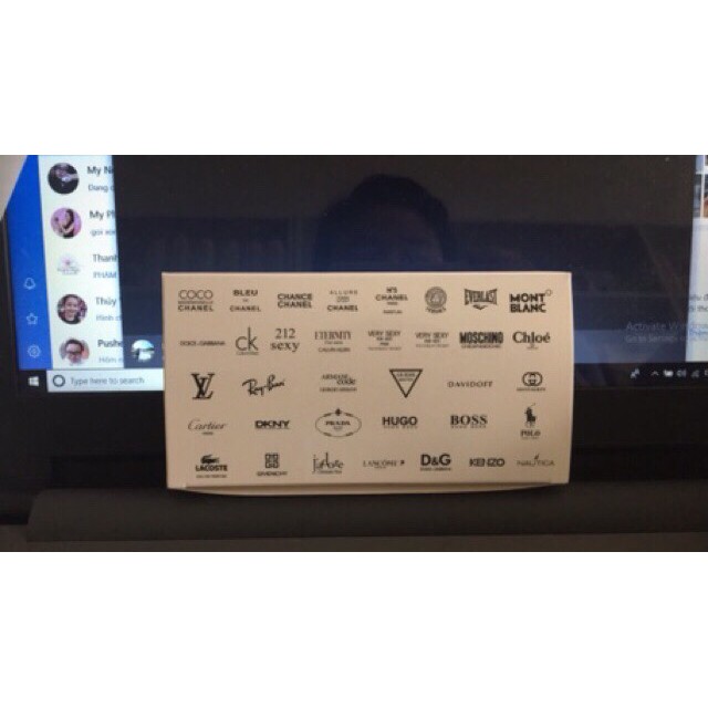 Combo 10 Bộ Nước Hoa Mini Y Hình Chụp | Thế Giới Skin Care