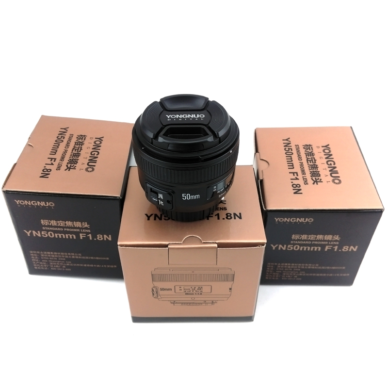 Ống kính Yongnuo 50 F1.8 cho Nikon  - Hàng nhập khẩu