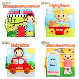 Sách vải kèm búp bê Jollybaby