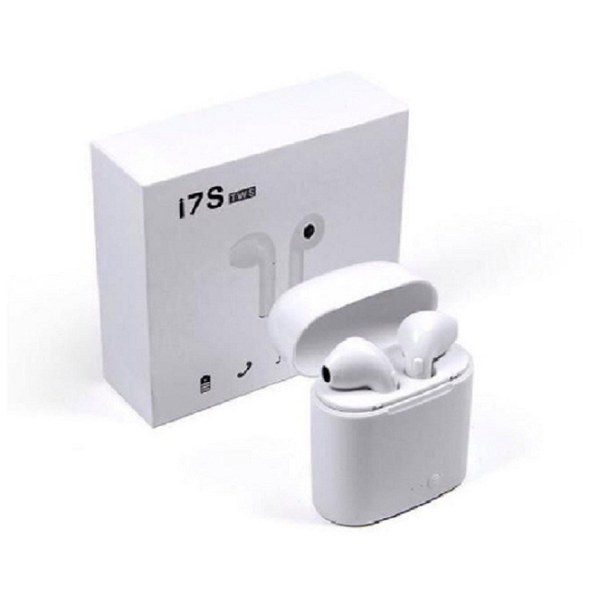 Bộ Tai Nghe Bluetooth, Không Dây I7s, Tai Nghe Kèm Hộp Sạc - Âm Thanh Cực Hay