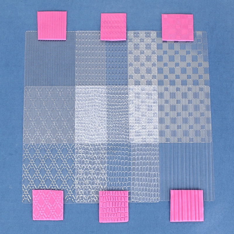 Set 6 Khuôn Tạo Họa Tiết Trang Trí Bánh