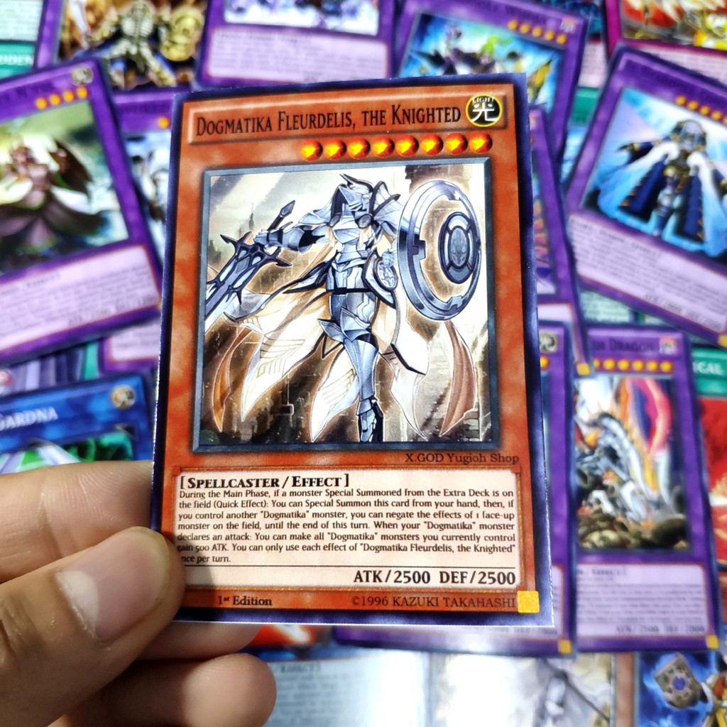 Bài Yugioh ❤️FREESHIP❤️ Thẻ bài Yugioh Dogmatika Invocked deck 54 lá