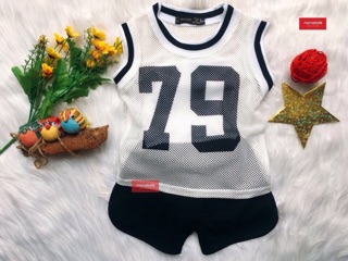 Bộ đồ thể thao số 79 bé trai