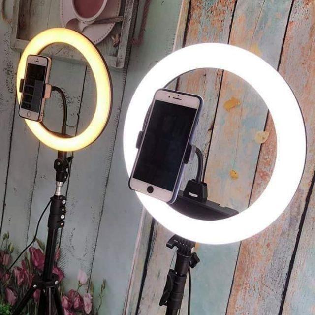 Bộ Đèn Led Livestream 26cm Quần Áo, Make Up, Bán Hàng Online - livestream Size 26cm