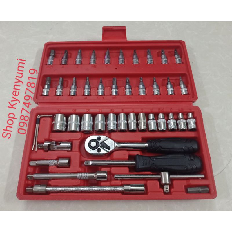 BỘ Gồm 46 Chi Tiết Màu Tay Cầm Cần Tự Động Ngẫu Nhiên Tùy Lô Về