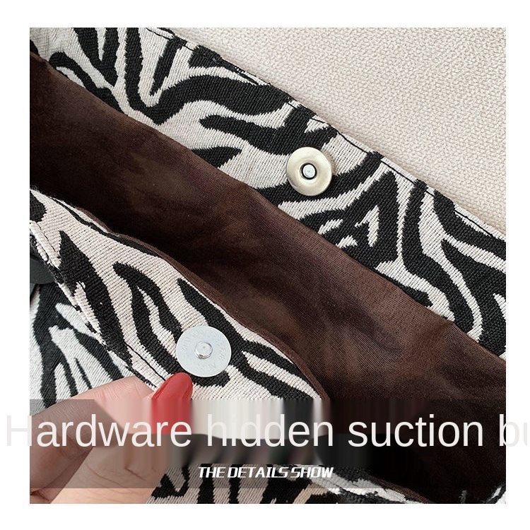 Túi xách cỡ lớn họa tiết ngựa vằn thời trang 2020 cho nữ