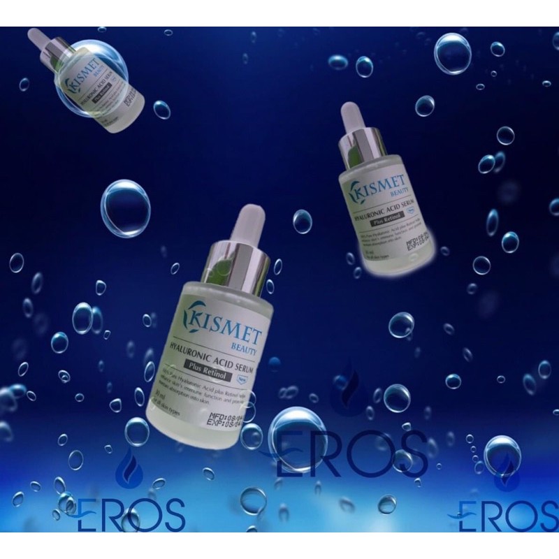 Serum HA retinol Kismet 30ml cấp nước, căng bóng da, ngừa mụn