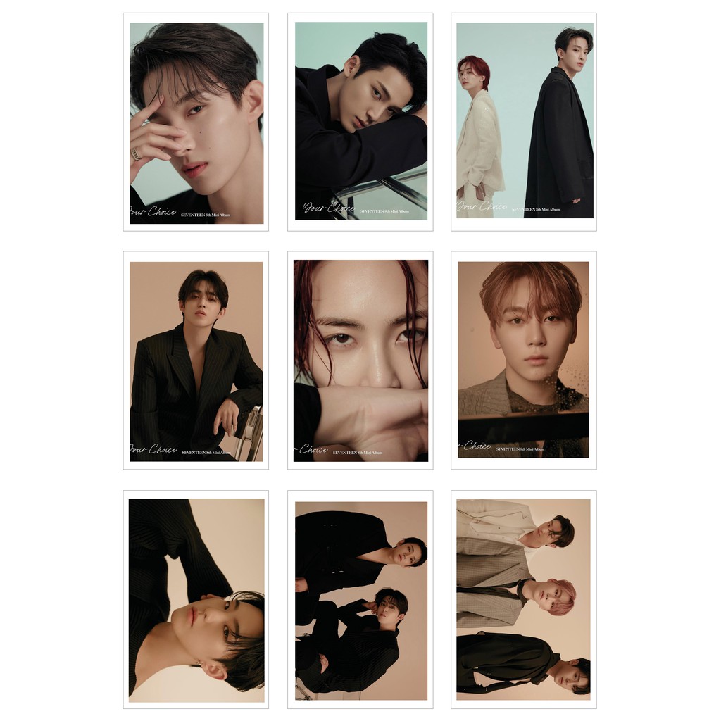 [Ép Lụa] Lomo Card 45 Ảnh SEVENTEEN - YOUR CHOICE