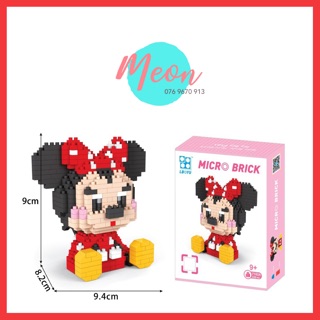 Xếp hình lego chuột Minnie Mouse - Miniblock Mickey Mouse