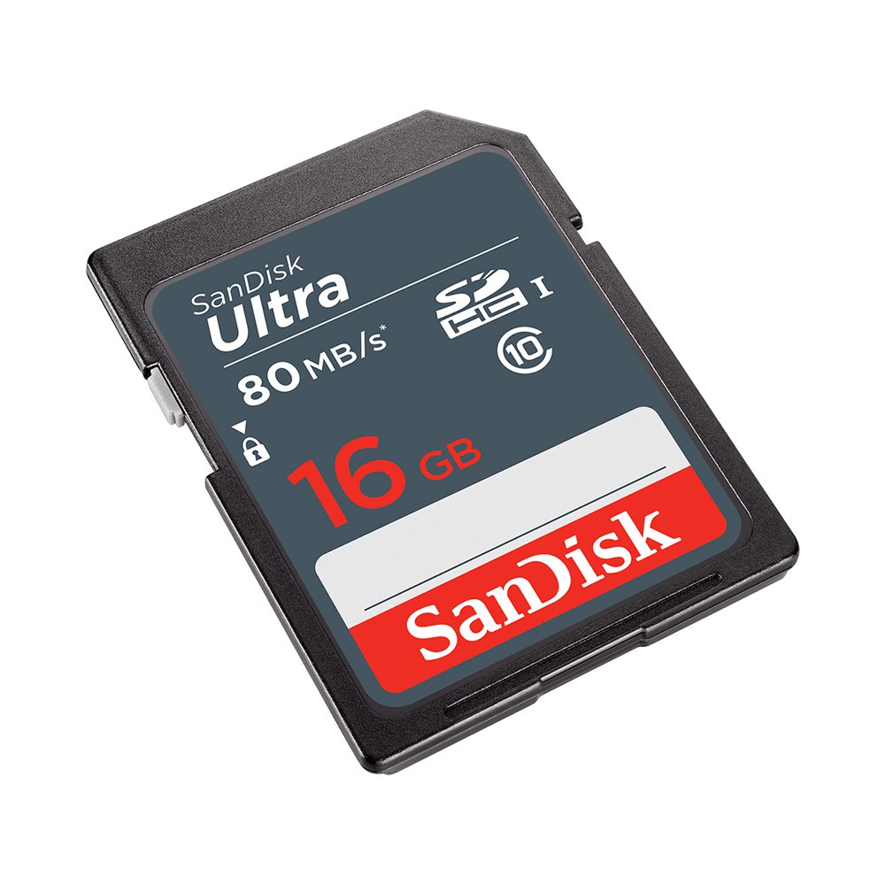 Thẻ nhớ SDHC SanDisk Ultra Lite 16GB 80MB/s SDSDUNS-016G-GN3IN | BigBuy360 - bigbuy360.vn