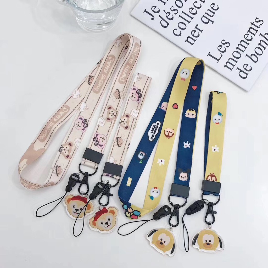 Duffy Stella Dumbo Chip Cartoon Charm Silk Cellphone Strap Hanging