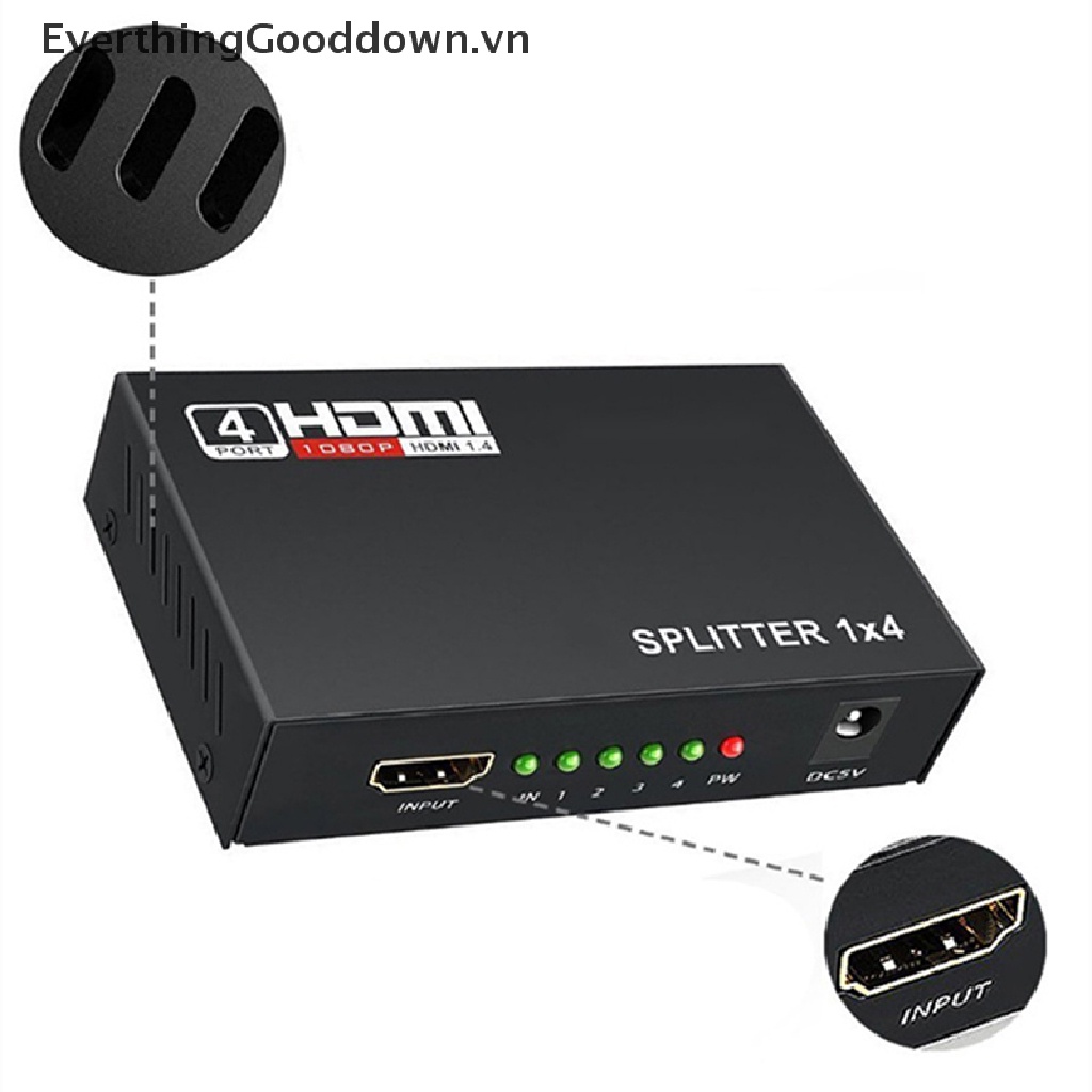 Bộ Chia Cổng HDMI 1.4 Ra 4 Cổng HDMI 1.4 Tiện Dụng