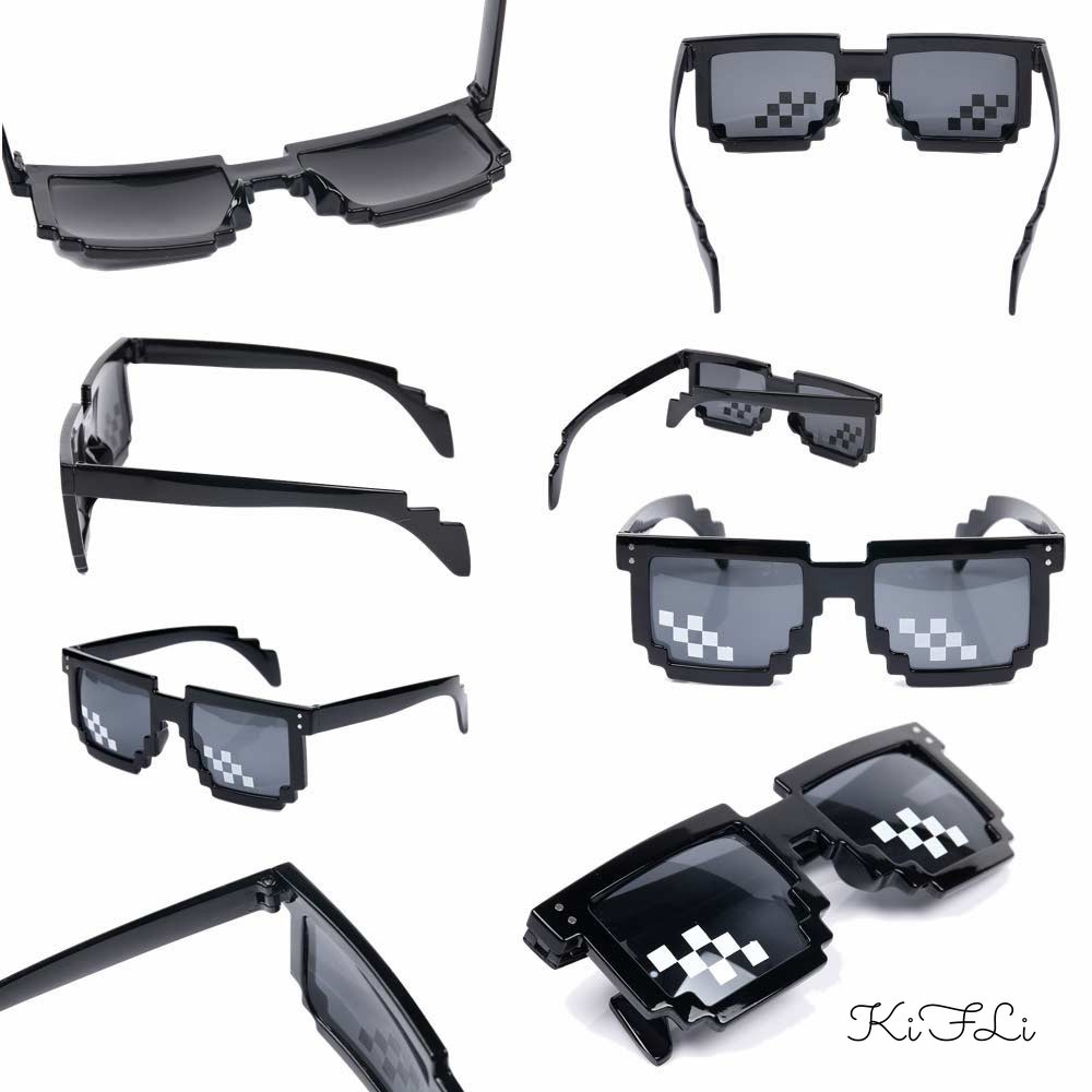 ✶❀◐Kính Mát 2d Phong Cách Mosaic Thời Trang Cá Tính | BigBuy360 - bigbuy360.vn