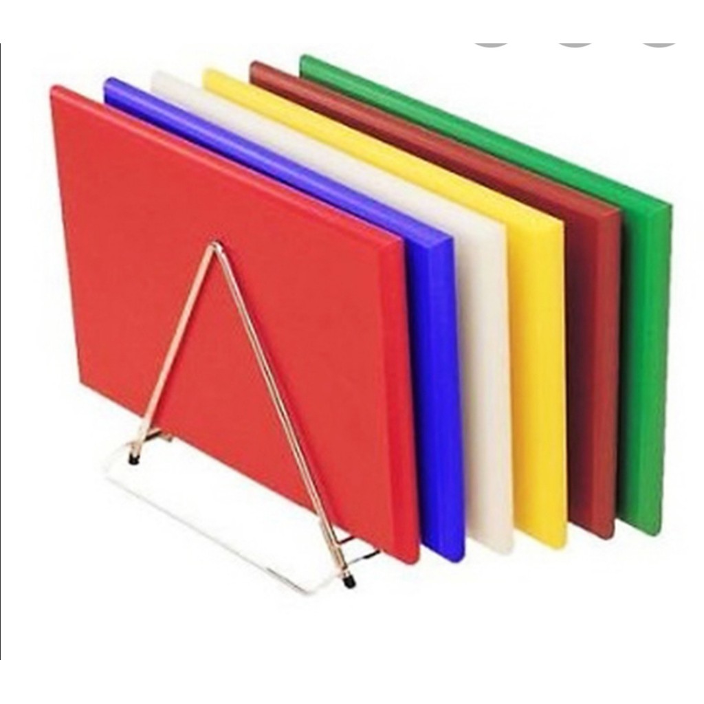 THỚT NHỰA 40x60x2cm. 6 MÀU CÔNG NGHIỆP HÀNG CHUẨN ĐẸP