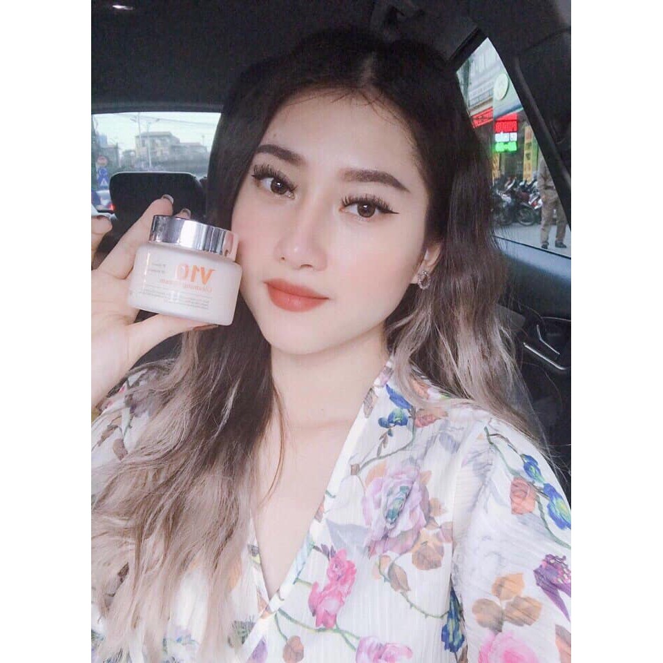 Kem dưỡng trắng da  V10 Gleaming Cream SkinAz Hàn Quốc