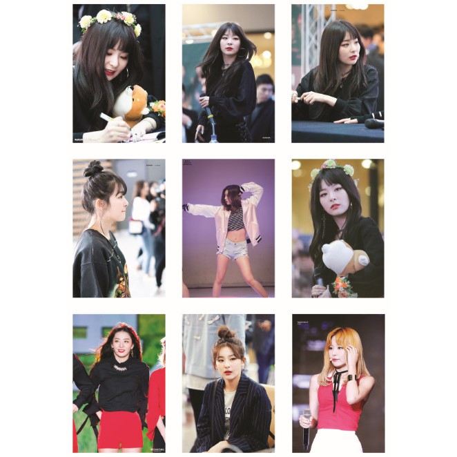 Lomo card ảnh thành viên RED VELVET - SEULGI full 72 ảnh