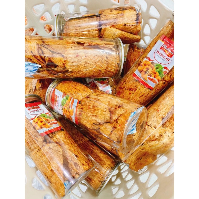 [ Deal Sốc Tặng 1 Cơm Cháy ] MỰC CÁN TẨM VỊ HŨ 200gr Siêu Ngon Ăn Là Mê Ngay - Ăn Vặt 86 | BigBuy360 - bigbuy360.vn