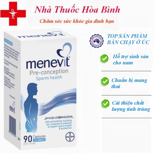 Viên uống MENEVIT- Viamin tổng hợp cho nam giới 90 viên của Úc_mẫu mới