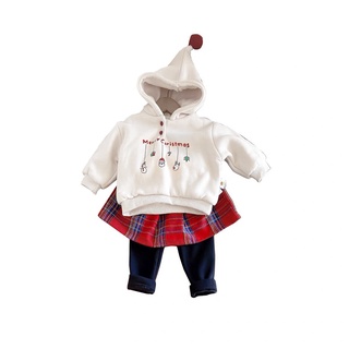 Áo nỉ bông hoodie thời trang thu đông cho bé trai và bé gái size 8 - ảnh sản phẩm 5