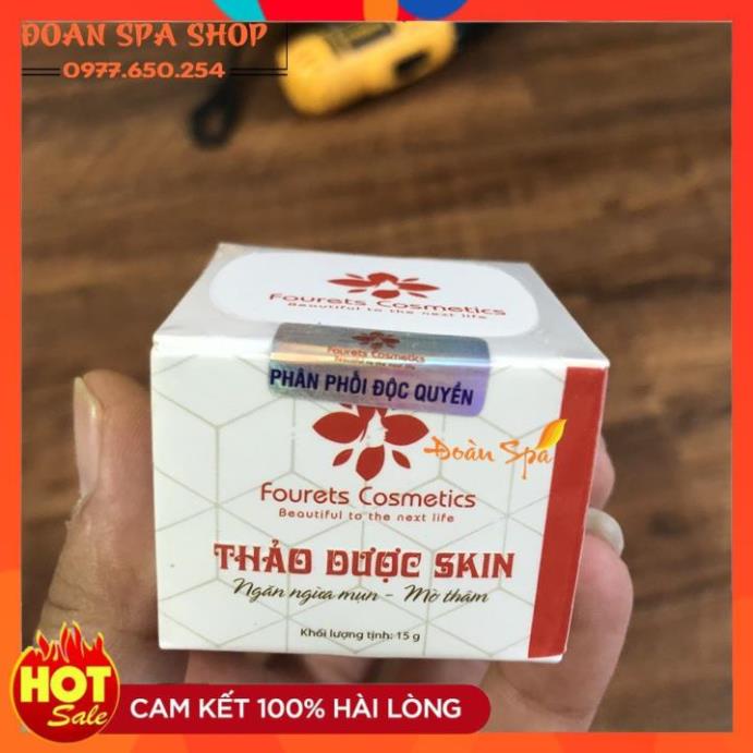Freeship-Hàng Cao Cấp Thảo Dược Skin Fourets Cosmetics Ngăn Ngừa Mụn, Mờ Thâm