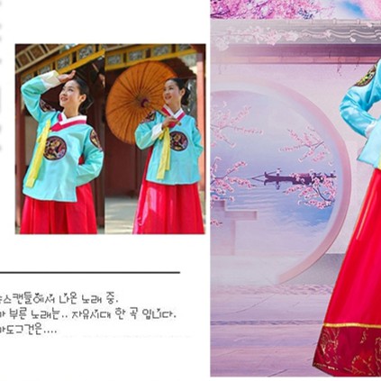 Ảnh thật-S5 Hanbok Hàn quốc, nàng Dae Jang Geum. Hàng đặt trước 10 ngày.