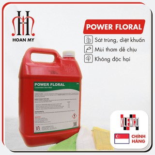 Nước Lau Sàn Diệt Khuẩn Power Floral Klenco Singapore Can 5L
