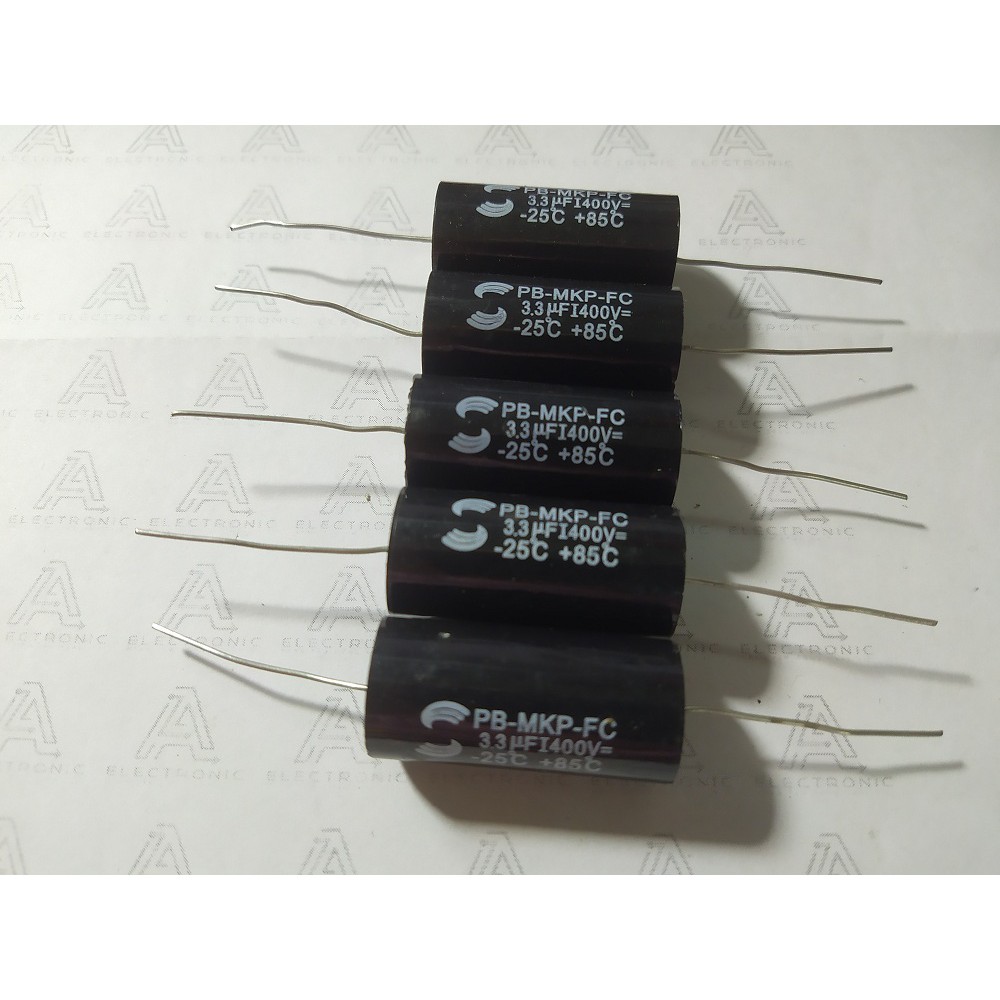 Tụ không phân cực phân tần loa SoLen MKP 3.3uF 400V G2-F1