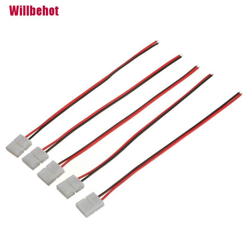 Set 10 đầu nối dây đèn led 2 Pin 3528/5050 màu sắc tiện dụng