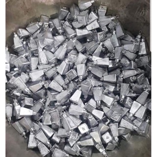 Chì vuông có móc đủ cỡ từ size 35gr--150gr