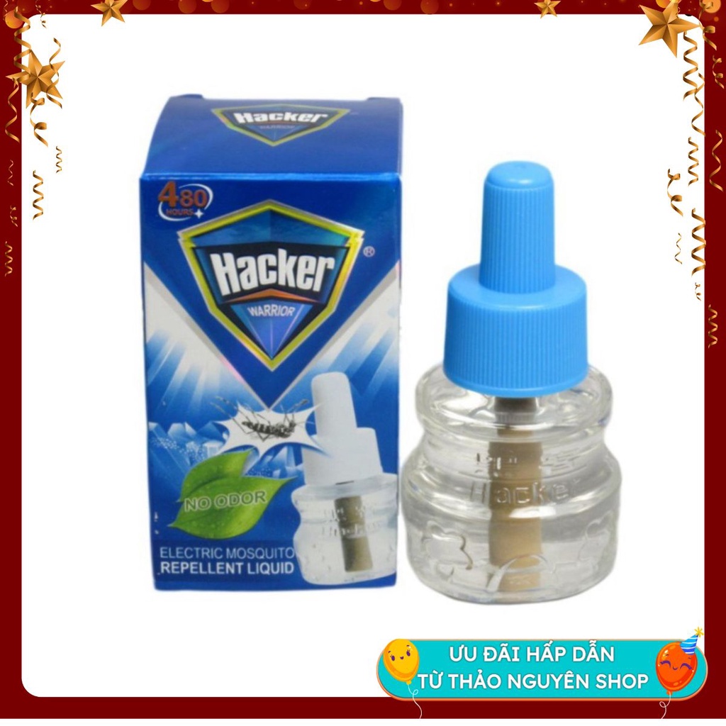 Lọ Tinh Dầu Đuổi Muỗi Hacker ( Dùng Thay Thế Cho Máy Xông Tinh Dầu ) (GIÁ BUÔN)