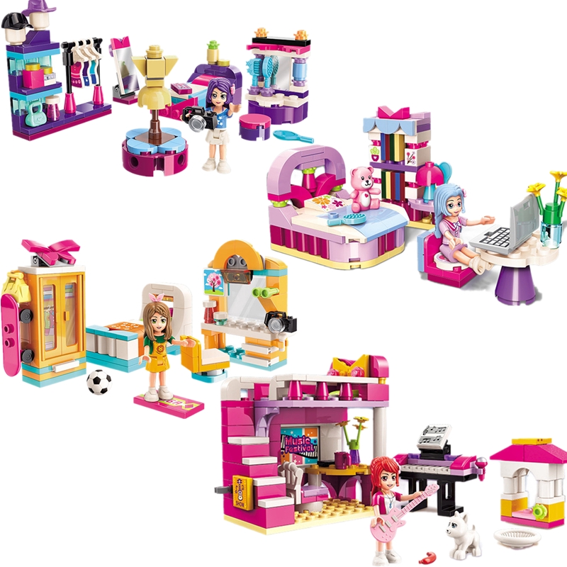 Đồ Chơi Lắp Ráp Mô Hình Tinh Tế - Mô Hình Khu Giải Trí Giành Cho Bé