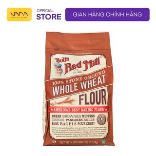 BỘT MÌ NGUYÊN CÁM BOB'S RED MILL 2.27KG