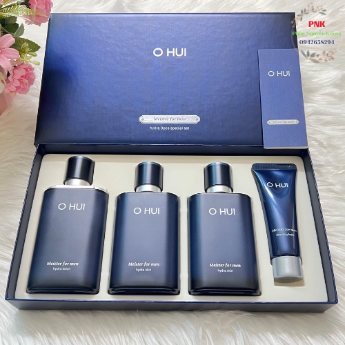 [Mẫu Mới] Set Ohui Dưỡng Da Dành Cho Nam Ohui For Men Hàn Quốc, Dưỡng Ẩm Và Làm Trắng Da