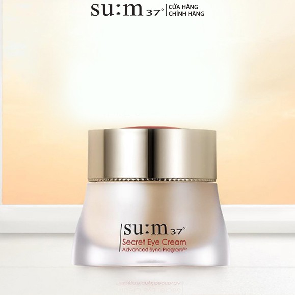 [Mã COSSANG11 giảm 10% đơn 600K] Kem dưỡng ngăn ngừa lão hóa da vùng mắt Su:m37 Secret Eye Cream 50ml | BigBuy360 - bigbuy360.vn