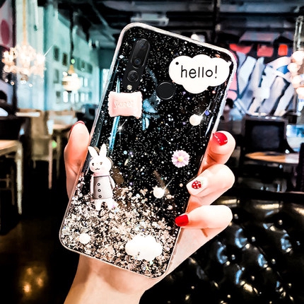 Ốp điện thoại hình thỏ đáng yêu cho Samsung Galaxy Note 10 Plus 10+ Note 10 9 8 S10 S9 S8 Plus S10 5G S10e