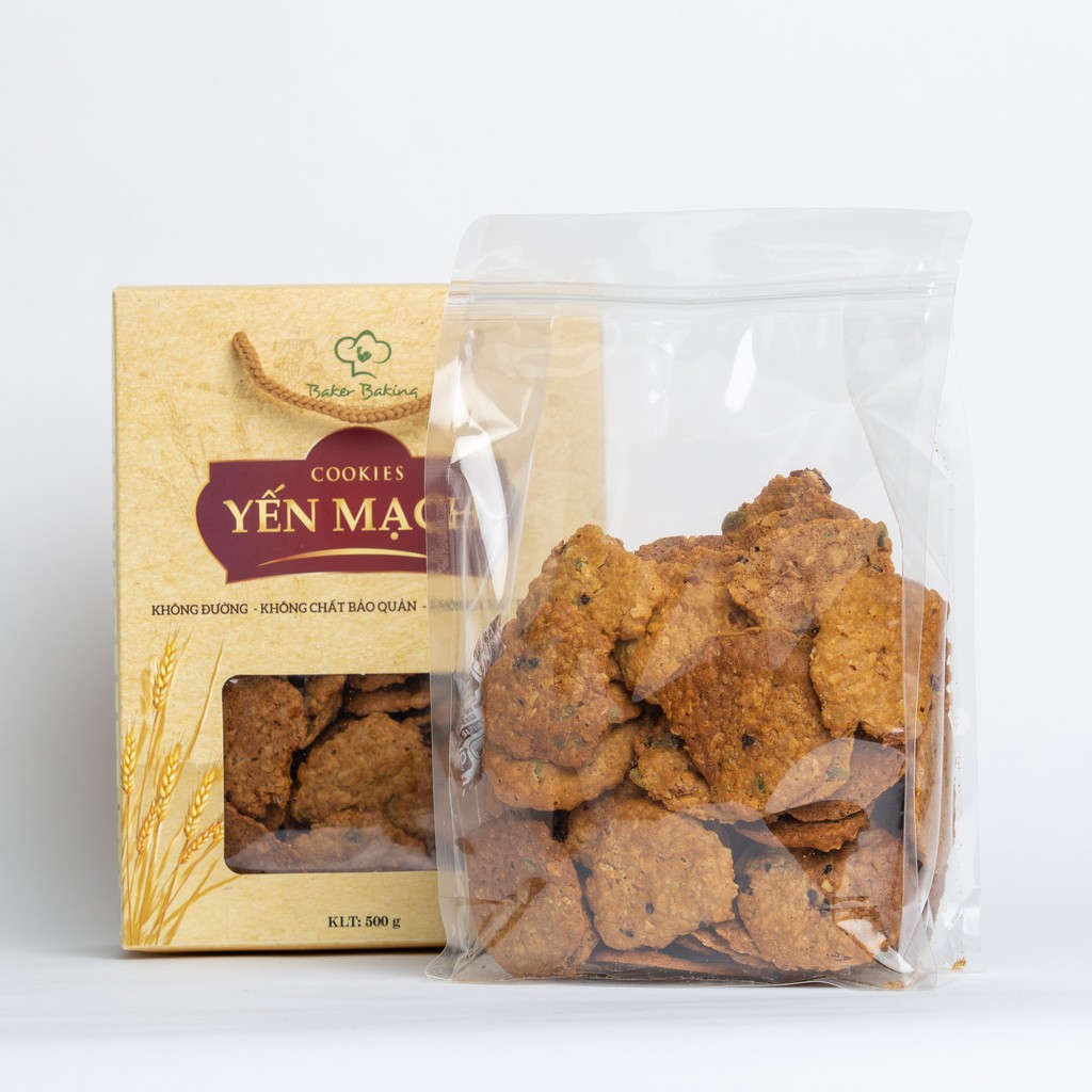 Bánh Quy Cookies Yến Mạch Giảm Cân Baker Baking | BigBuy360 - bigbuy360.vn