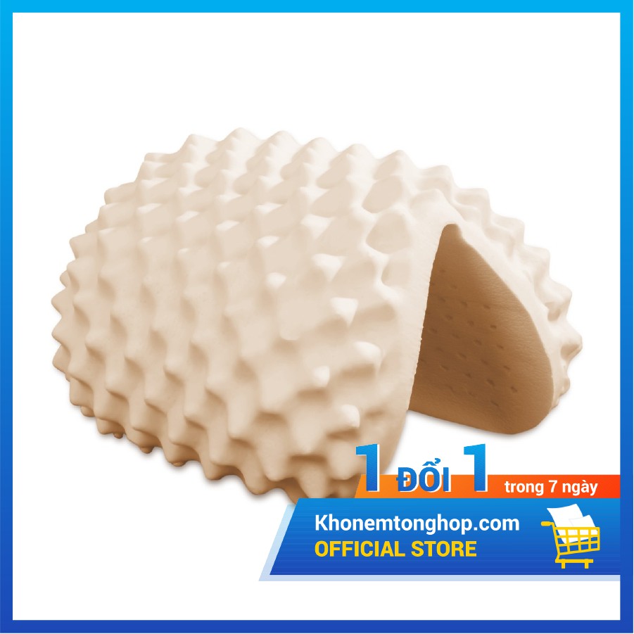 Gối cao su massage Convoluted Peanut - Liên Á